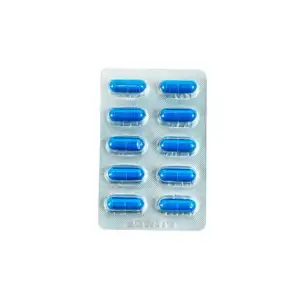 OEM Bulk Packing 10-Capsules Pack of Blue Sildenafil Capsules