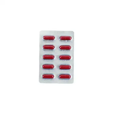 Dark Red Color 10-Capsule Pack Sildenafil Capsules-Bulk Packing
