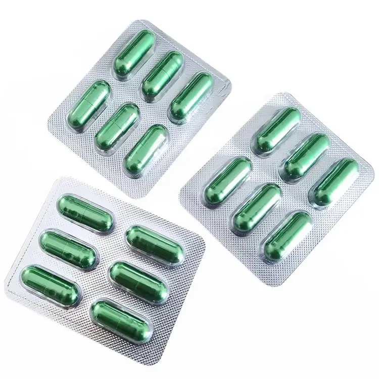 6-capsule pack of green sildenafil capsules - 图片 2