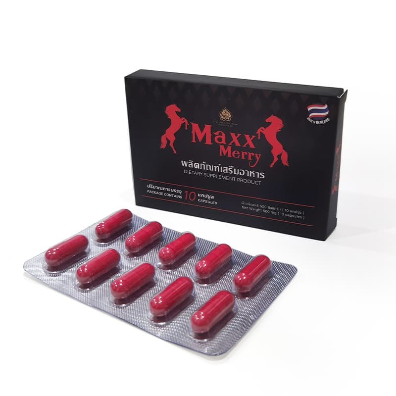Maxx Merry Herbal 10 Blisters Sildenafil Capsules - Image 6