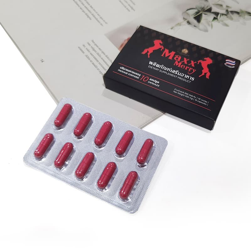 Maxx Merry Herbal 10 Blisters Sildenafil Capsules - Image 5