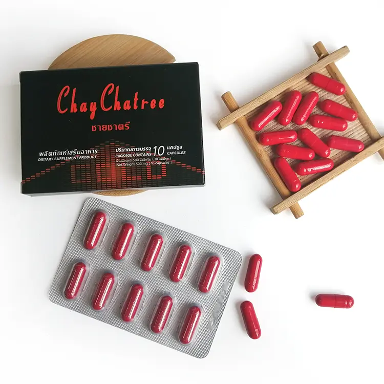 CHAYCHATREE Male's Enhance Supplement Sildenafil Capsules-10 Counts/Box - Image 5