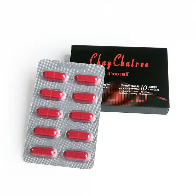 CHAYCHATREE Male's Enhance Supplement Sildenafil Capsules-10 Counts/Box - Image 8