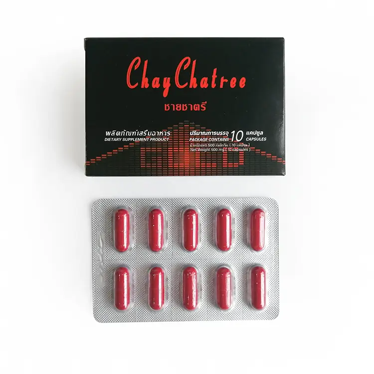 CHAYCHATREE Male's Enhance Supplement Sildenafil Capsules-10 Counts/Box - Image 6