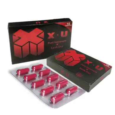 X Power 10 Counts/Box X.U Private Label Sildenafil Capsules