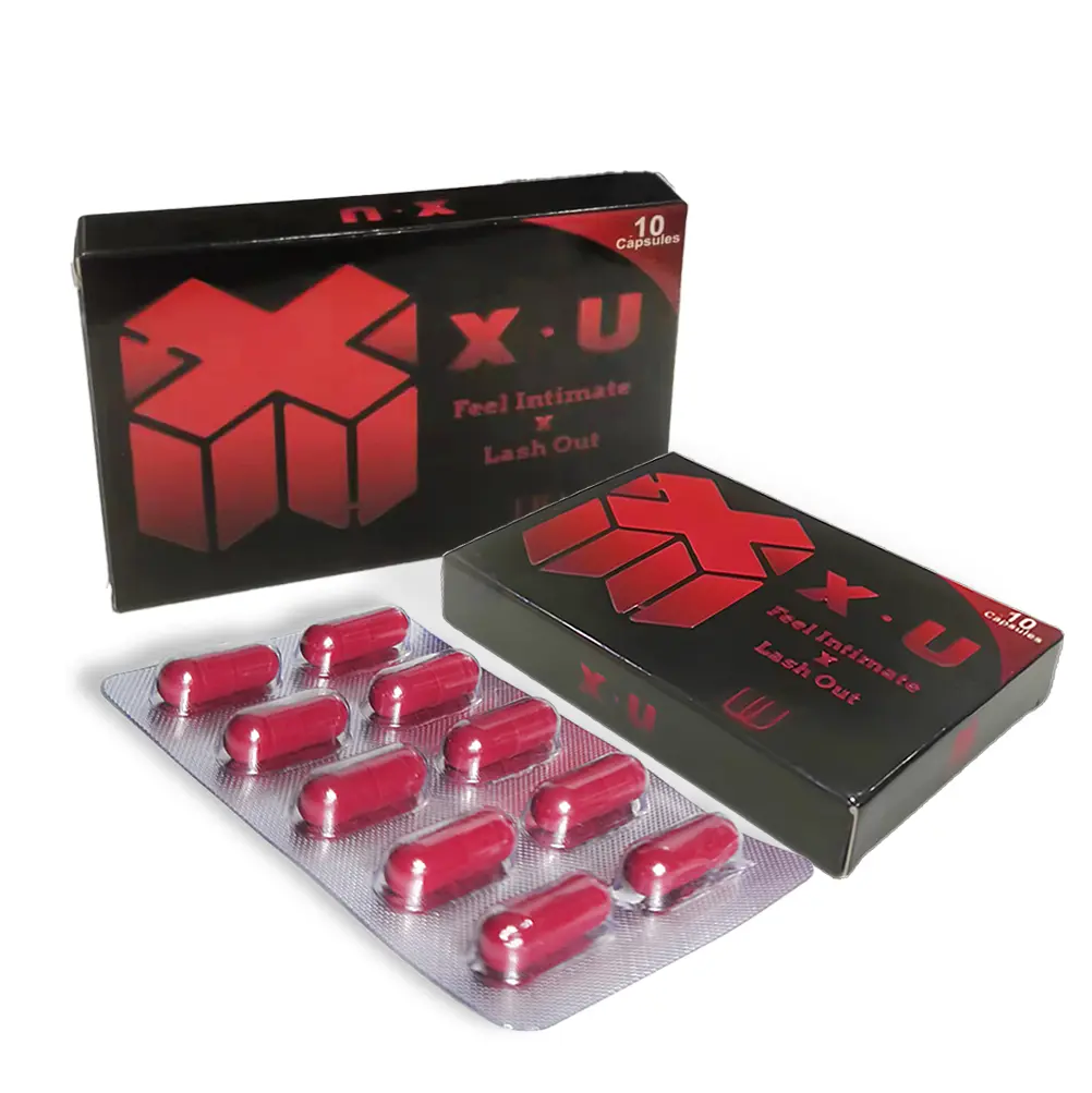 X Power 10 Counts/Box X.U Private Label Sildenafil Capsules