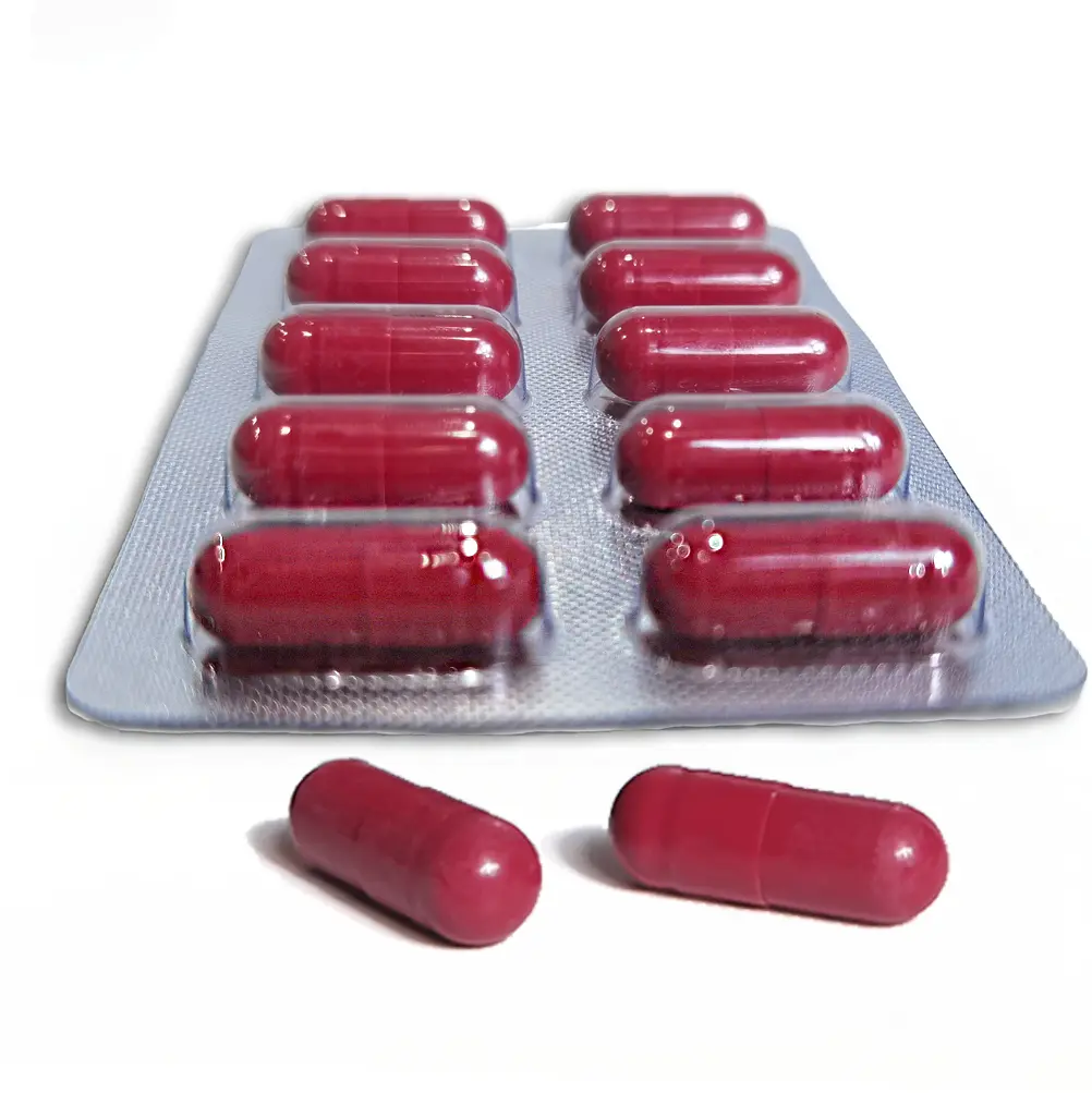 10 Counts Red Herbagra Sildenafil Capsules - Image 2