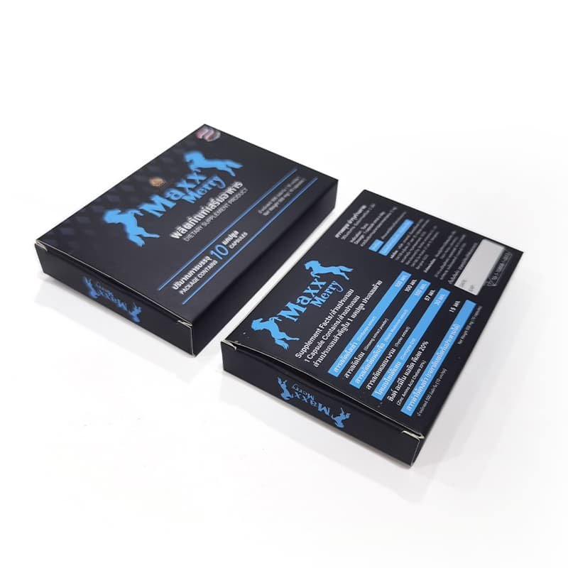 Maxx Merry Male's 10 Blue Sildenafil Capsules - Image 8