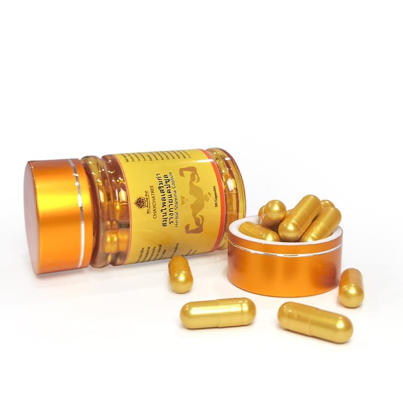 OEM CHAYCHATREE Bottle Version 30 Counts Gold Male's Erectile Dysfunction Capsules - Image 8