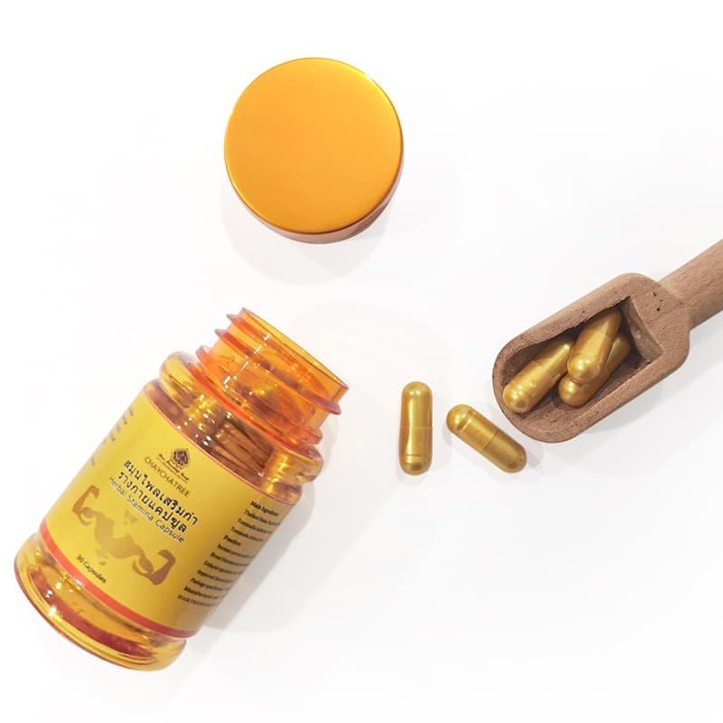 OEM CHAYCHATREE Bottle Version 30 Counts Gold Male's Erectile Dysfunction Capsules
