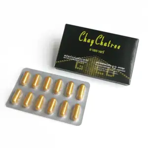 CHAYCHATREE 12-Capsules Pack of Golden Sildenafil Capsules
