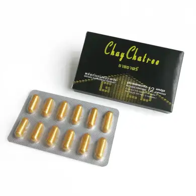 CHAYCHATREE 12-Capsules Pack of Golden Sildenafil Capsules