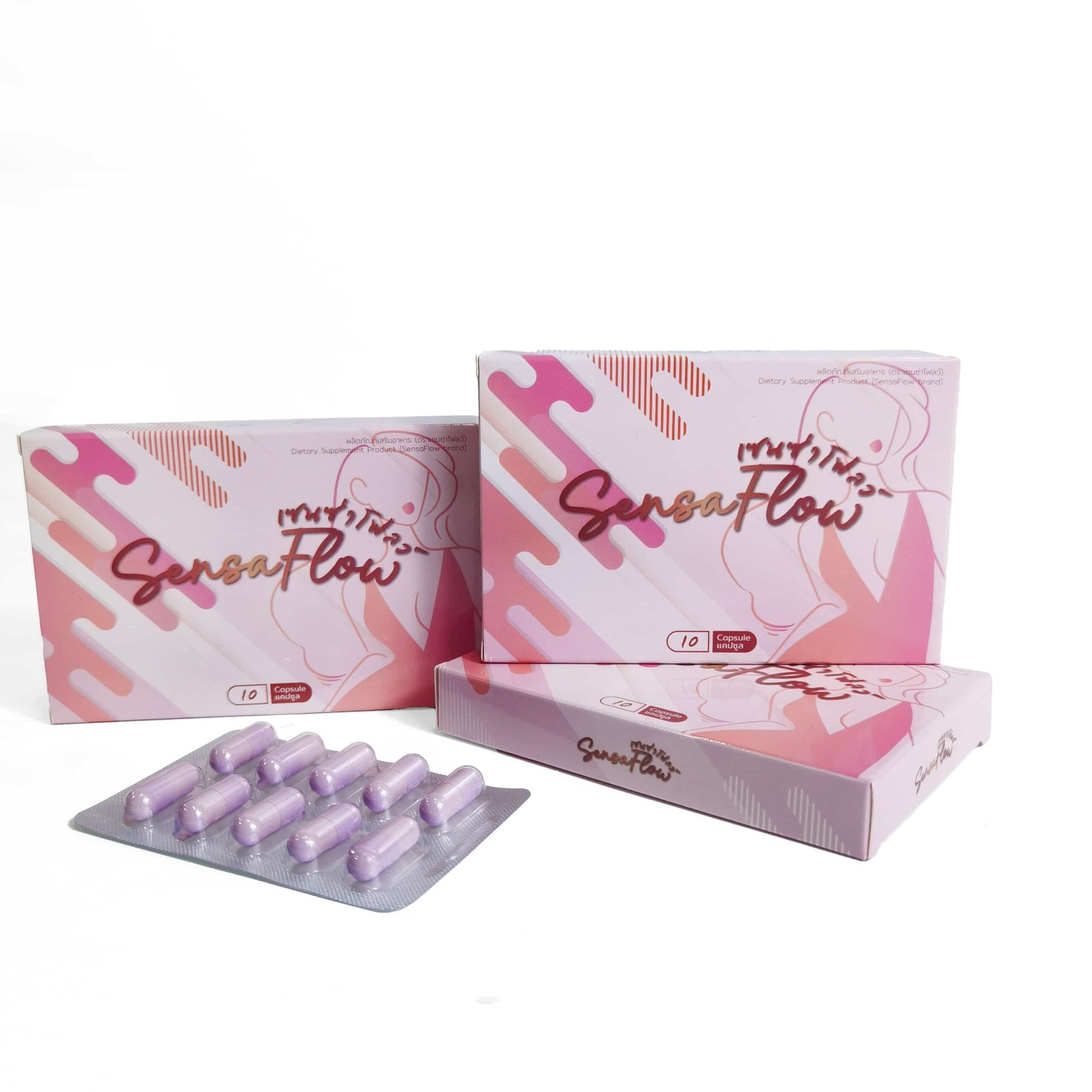 Sensa 10 Counts Pink Color Sildenafil Capsules - Image 7