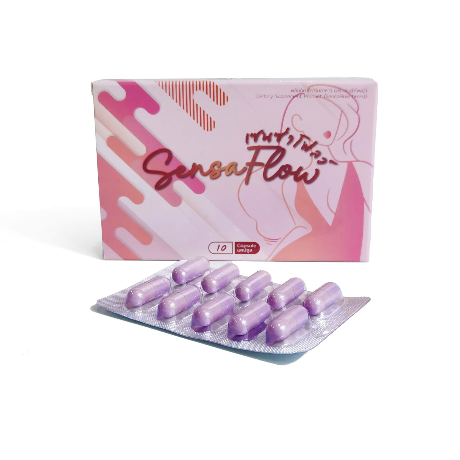 Sensa 10 Counts Pink Color Sildenafil Capsules - Image 5