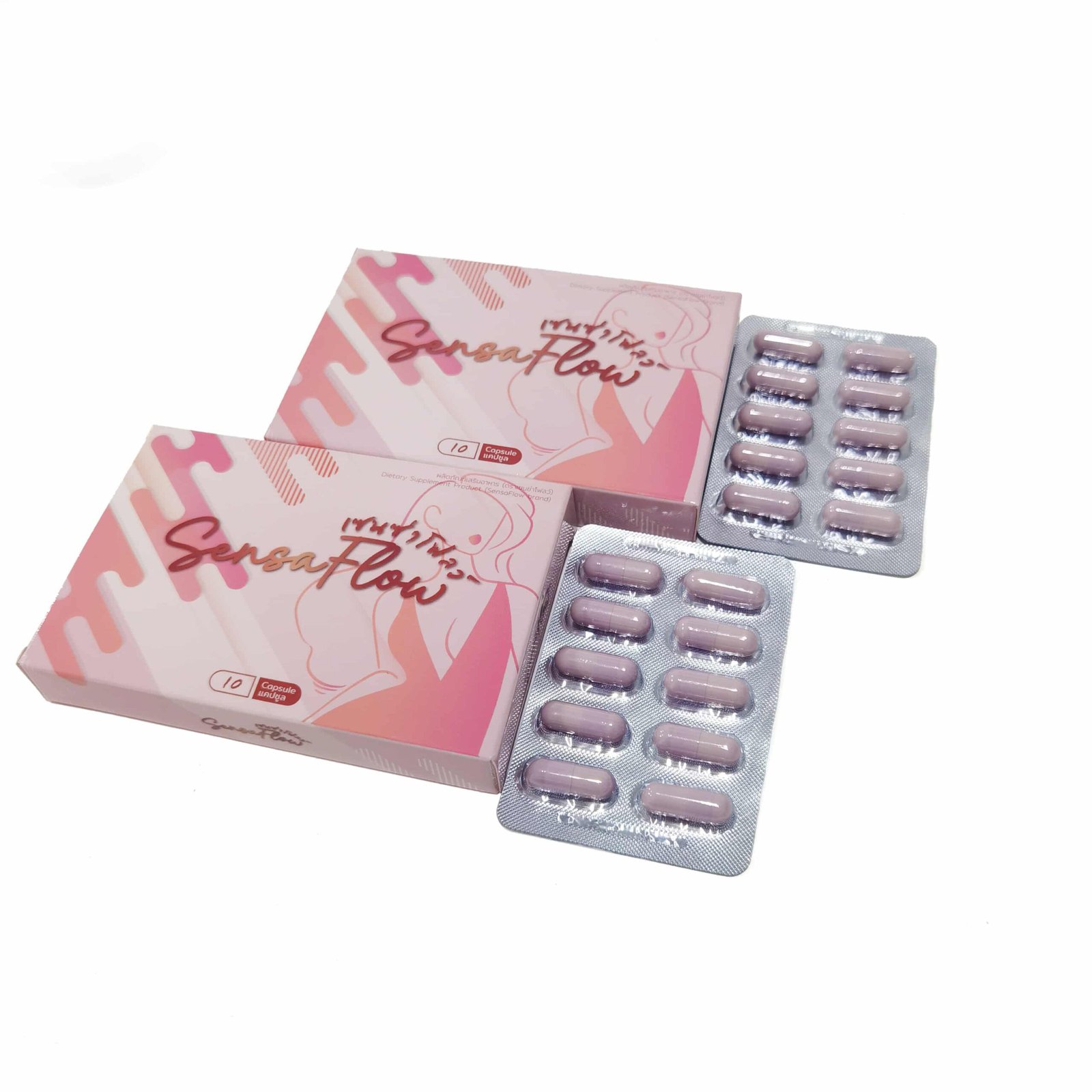 Sensa 10 Counts Pink Color Sildenafil Capsules - Image 3
